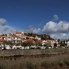 Blick auf Silves mit Burg und Kirche