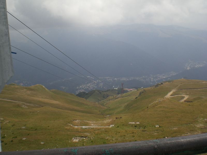 Blick auf Sinaia