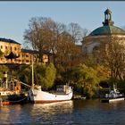 Blick auf Skeppsholmen