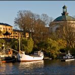 Blick auf Skeppsholmen