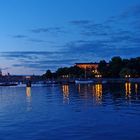 Blick auf Skeppsholmen und Östermalm