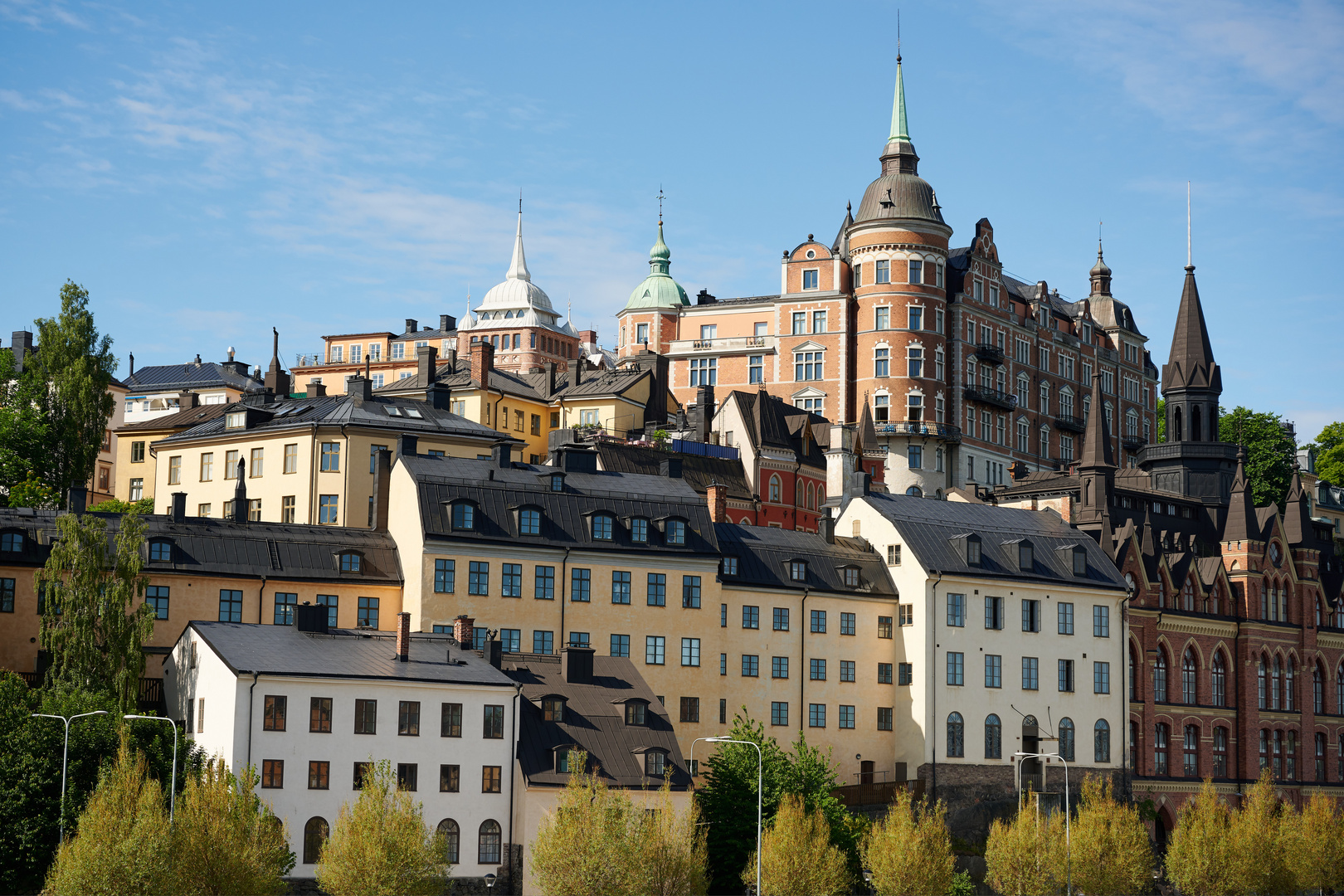 Blick auf Södermalm