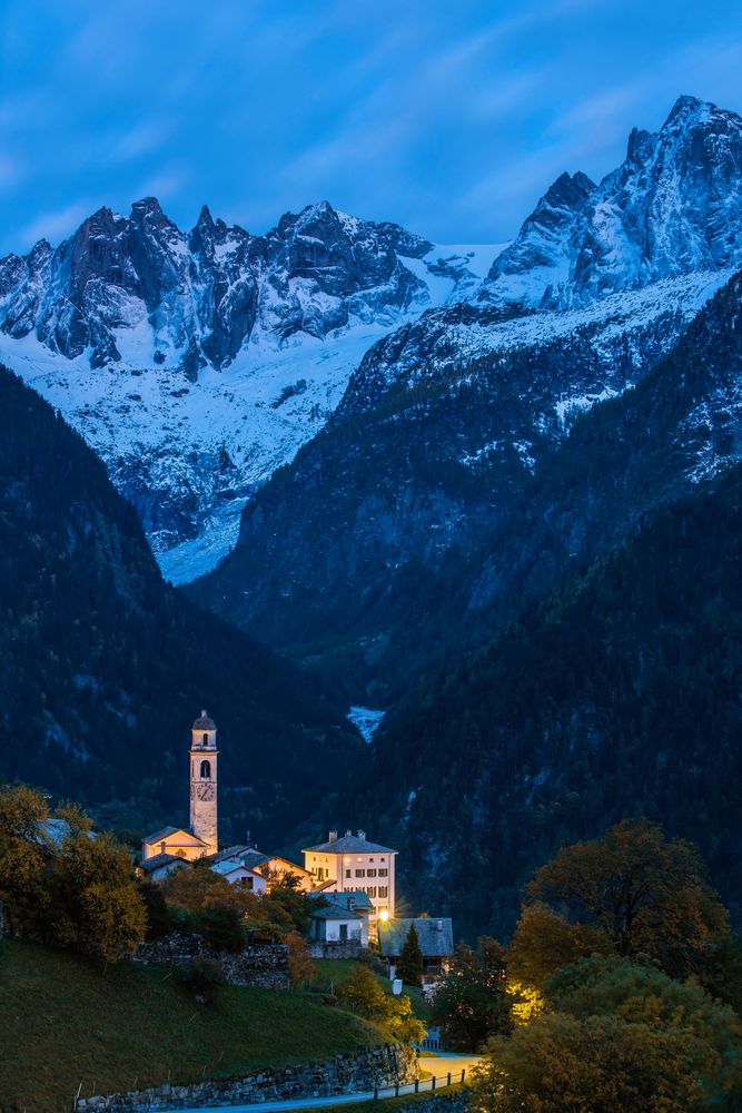 Blick auf Soglio - I