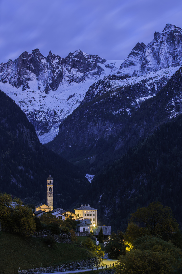 Blick auf Soglio - I