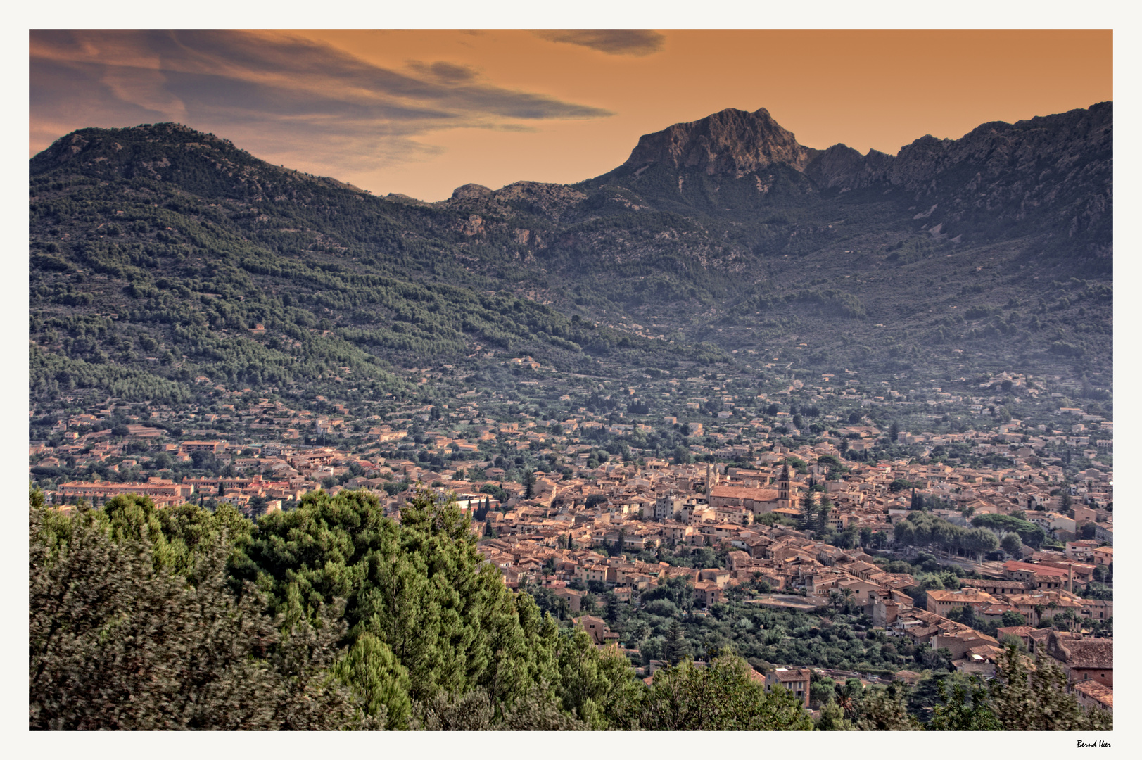 Blick auf Soller