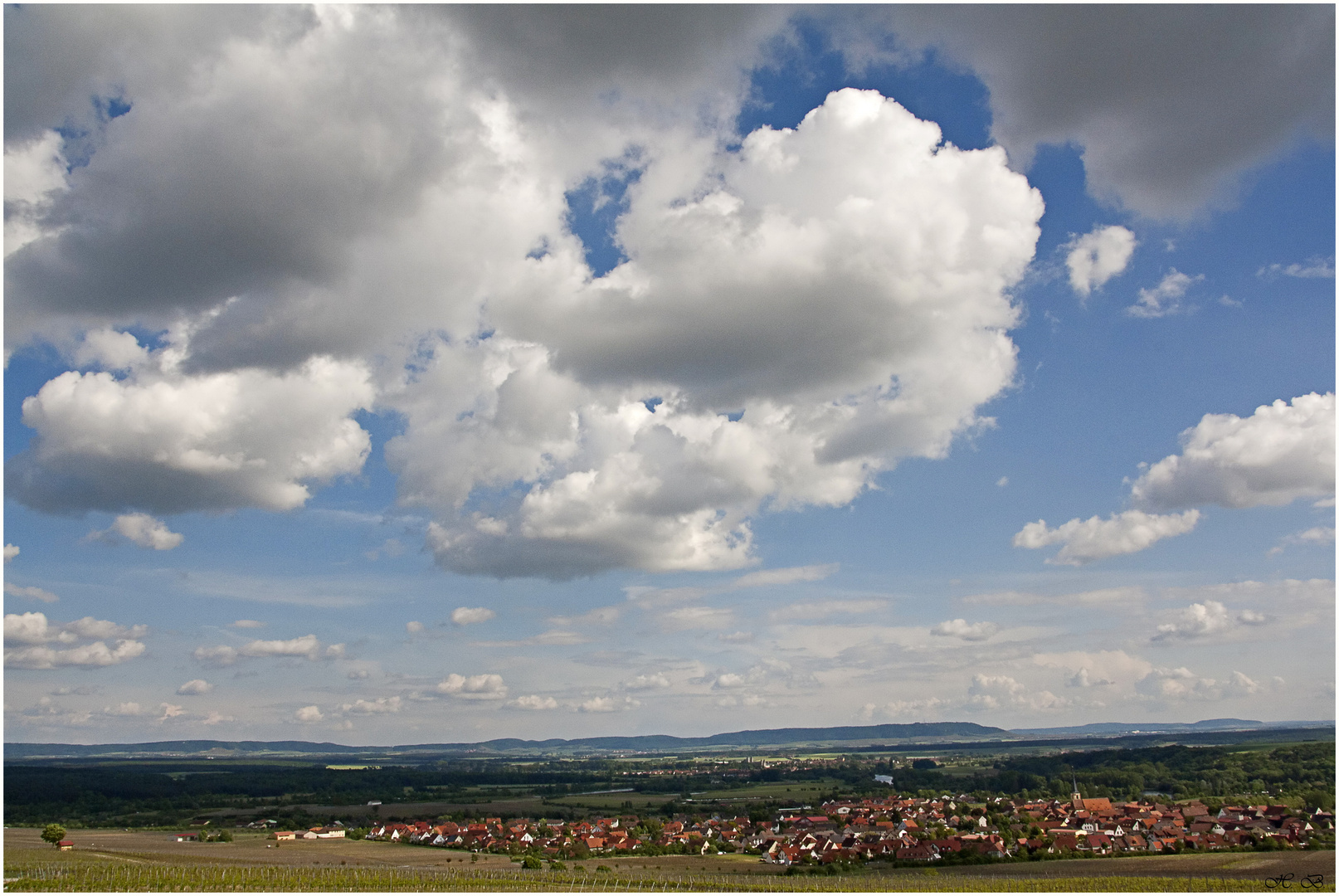 Blick auf Sommerach