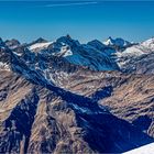 Blick auf Sonnblick und Grossglockner