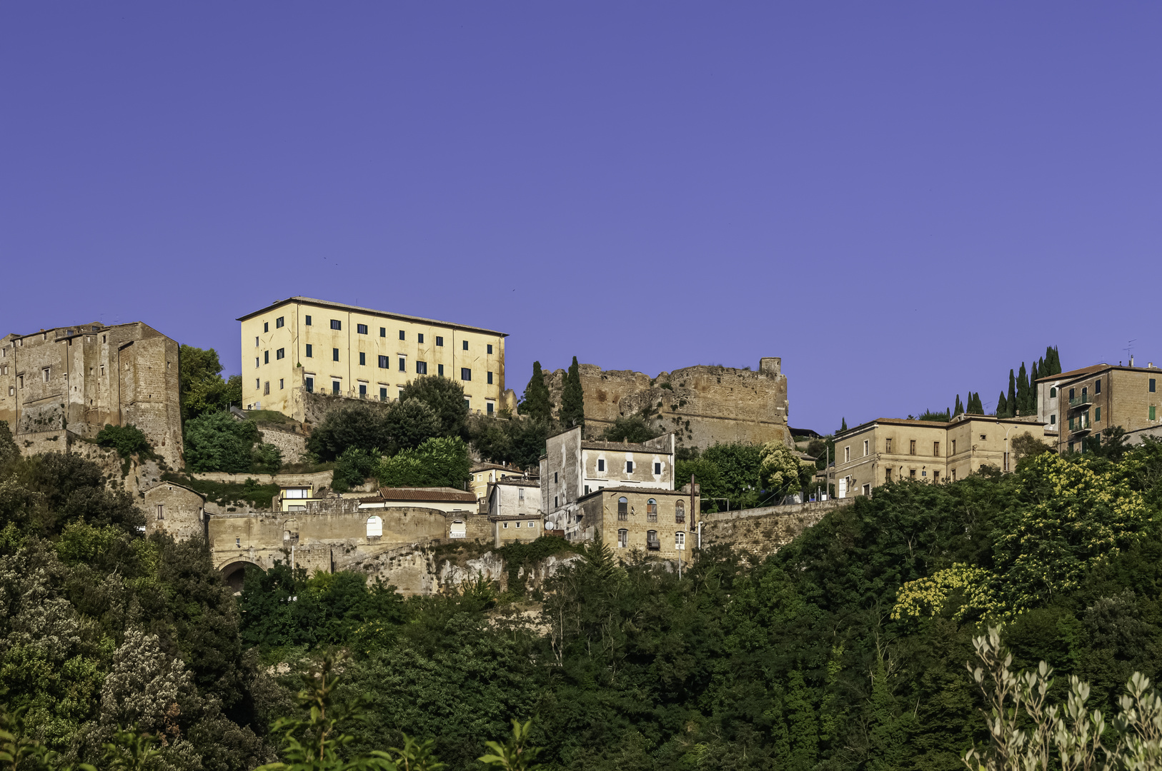 Blick auf Sorano