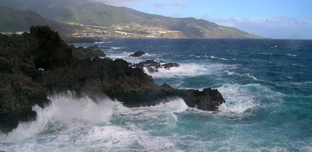 Blick auf St. Cruz de la Palma