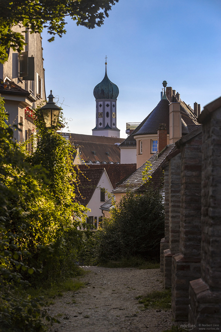 Blick auf St. Georg