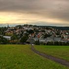 Blick auf St-Georgen im Schwarzwald