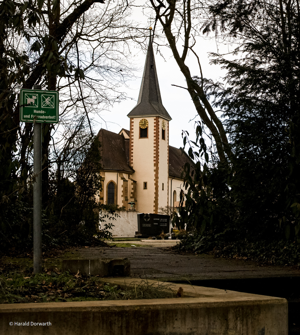 Blick auf St. Lambertuskirche