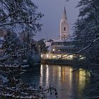 Blick auf St. Leonhard in Fürstenfeldbruck