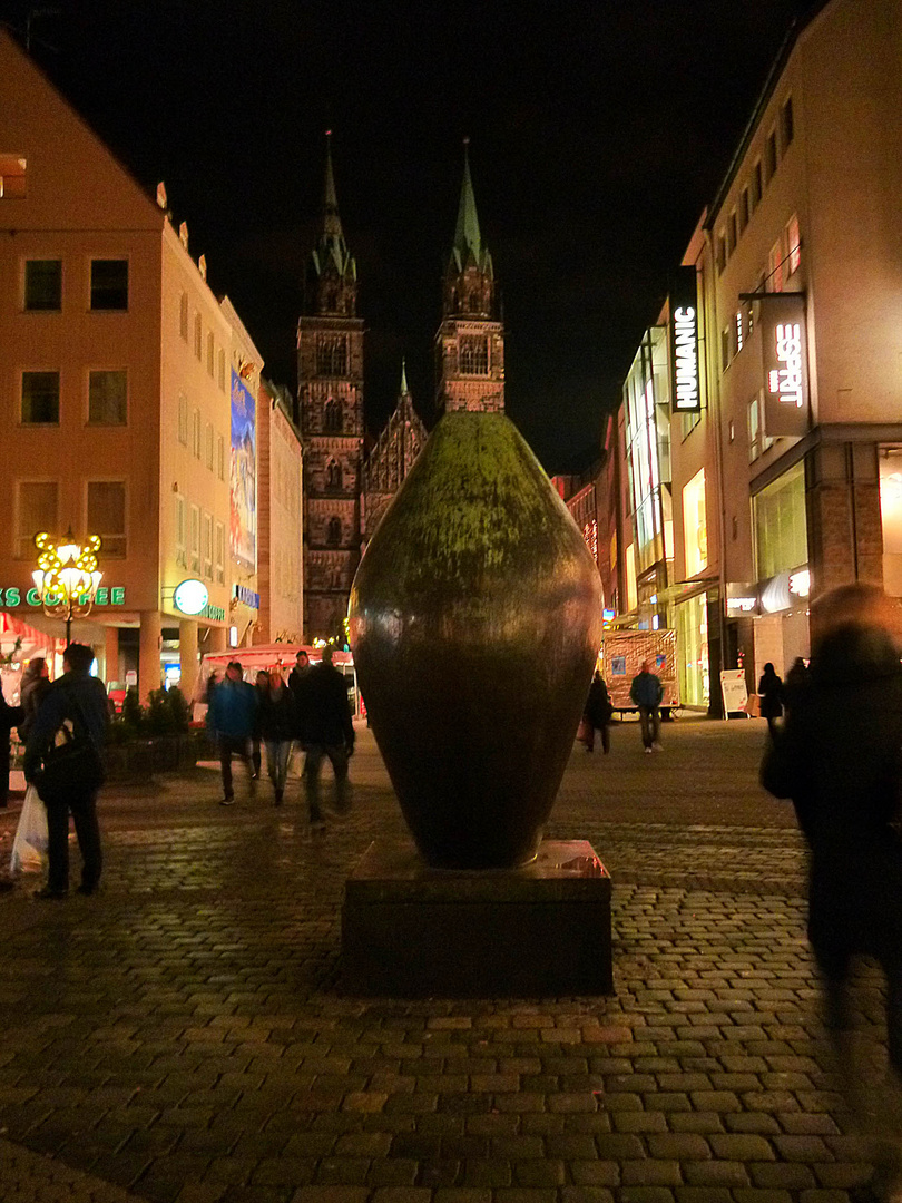 Blick auf St. Lorenz