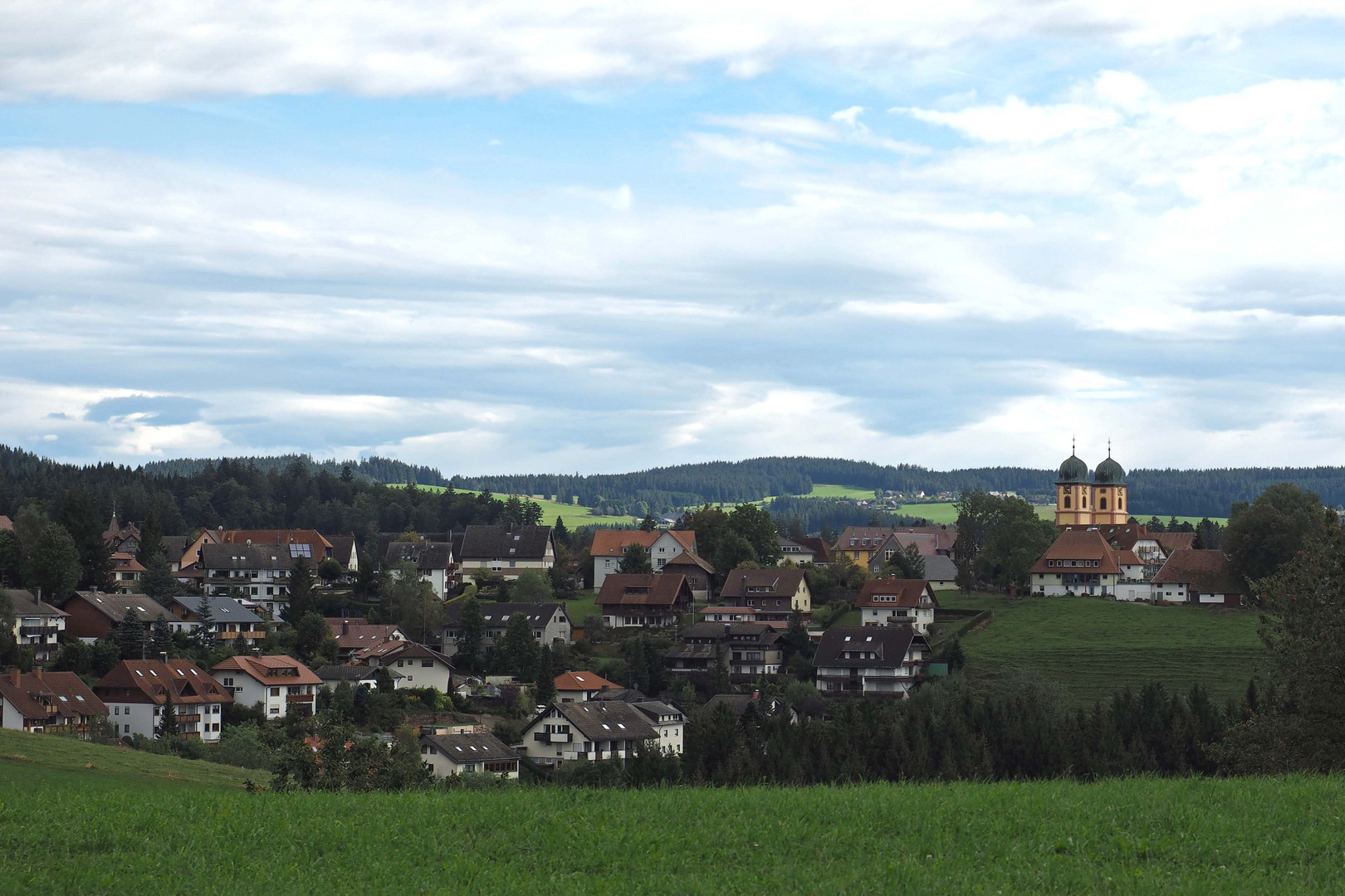 Blick auf St. Märgen