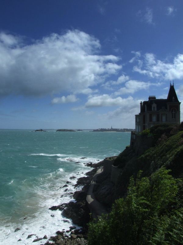 Blick auf St. Malo, Bretagne