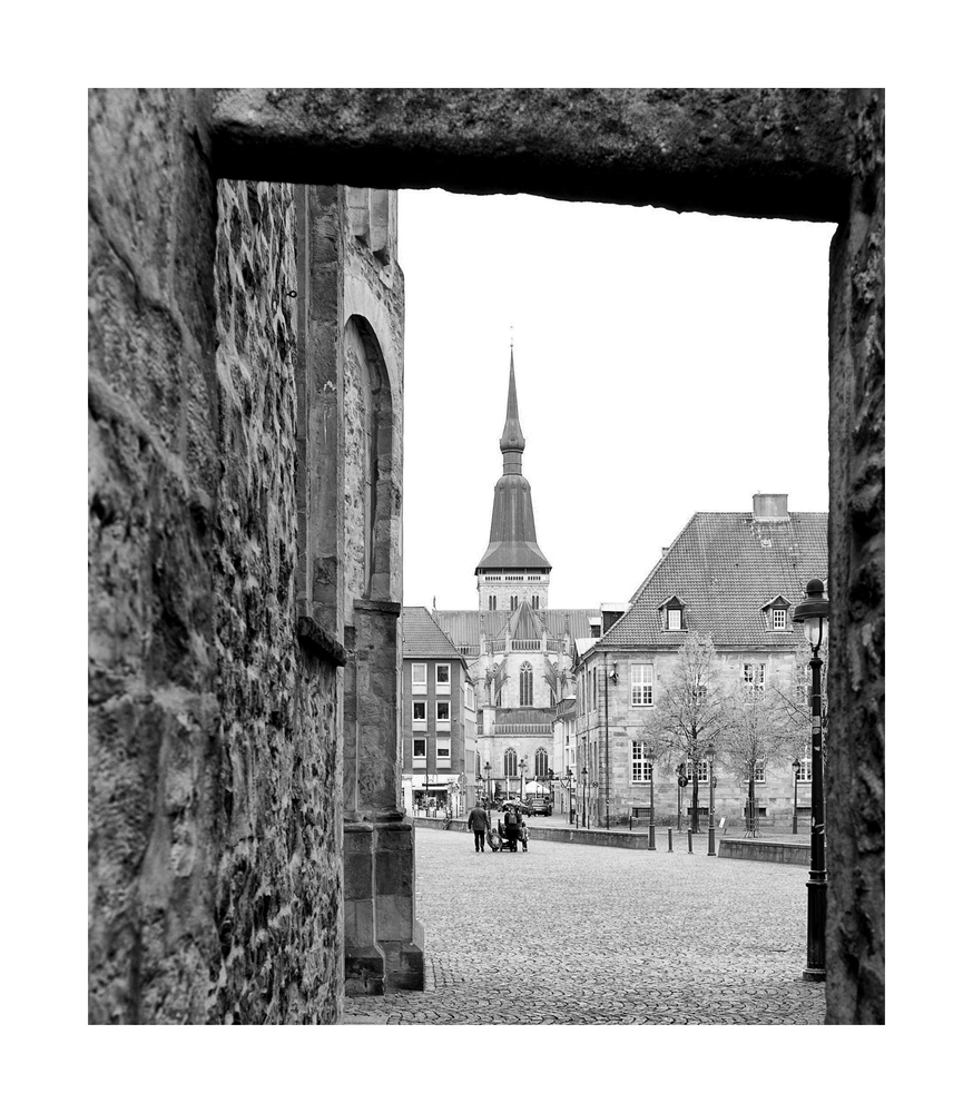 Blick auf St. Marien in Osnabrück