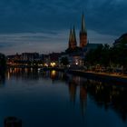 Blick auf St. Marien und St. Petri - Lübeck