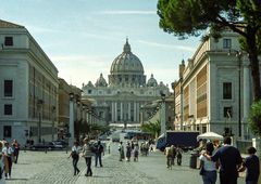 Blick auf St Peter