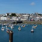 Blick auf St. Peter Port 