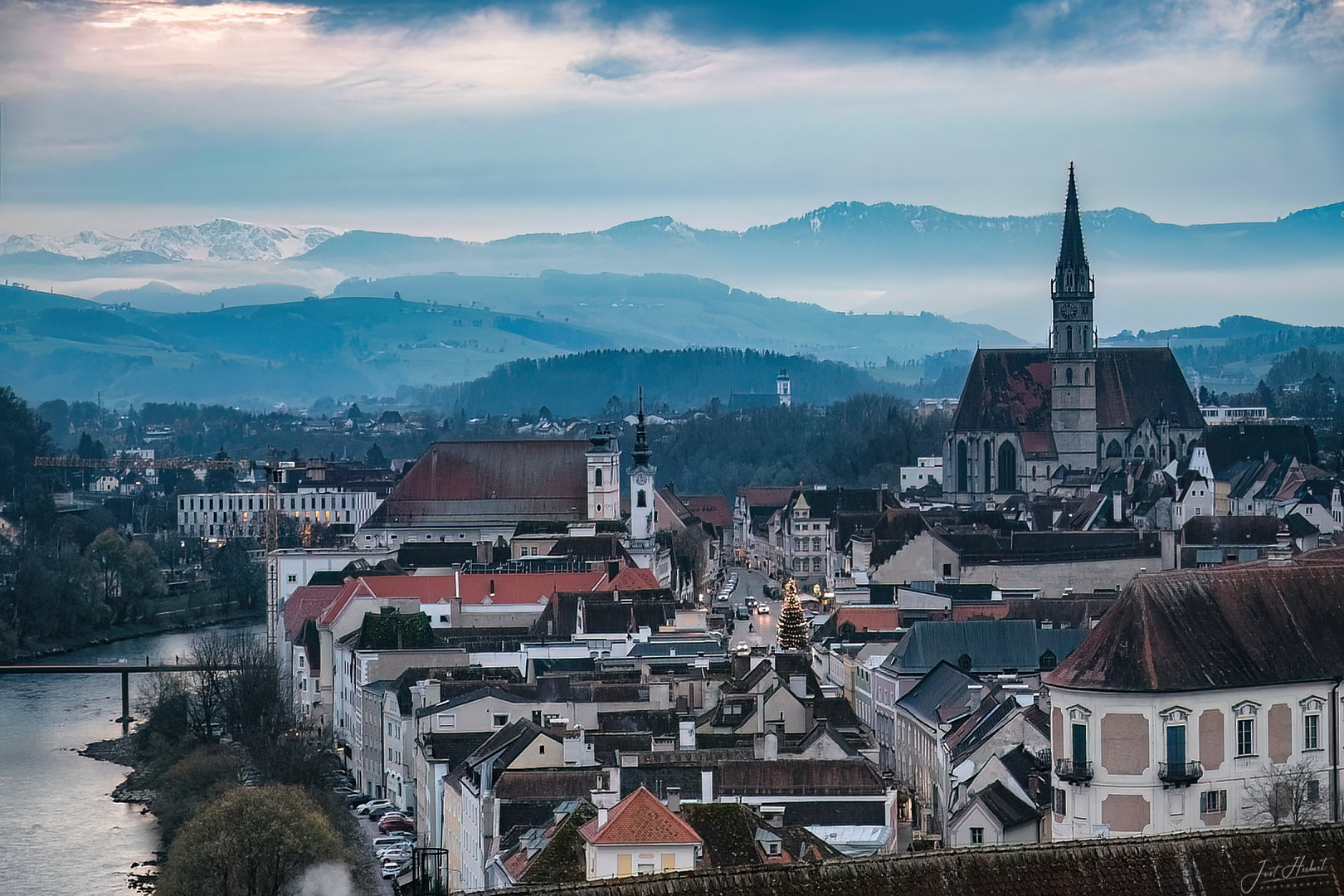 Blick auf Steyr ...