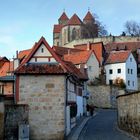 Blick auf Stift Quedlinburg