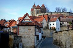 Blick auf Stift Quedlinburg