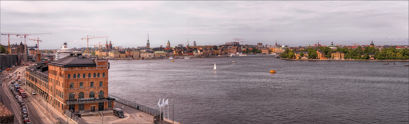 Blick auf Stockholm 