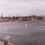 Blick auf Stockholm 