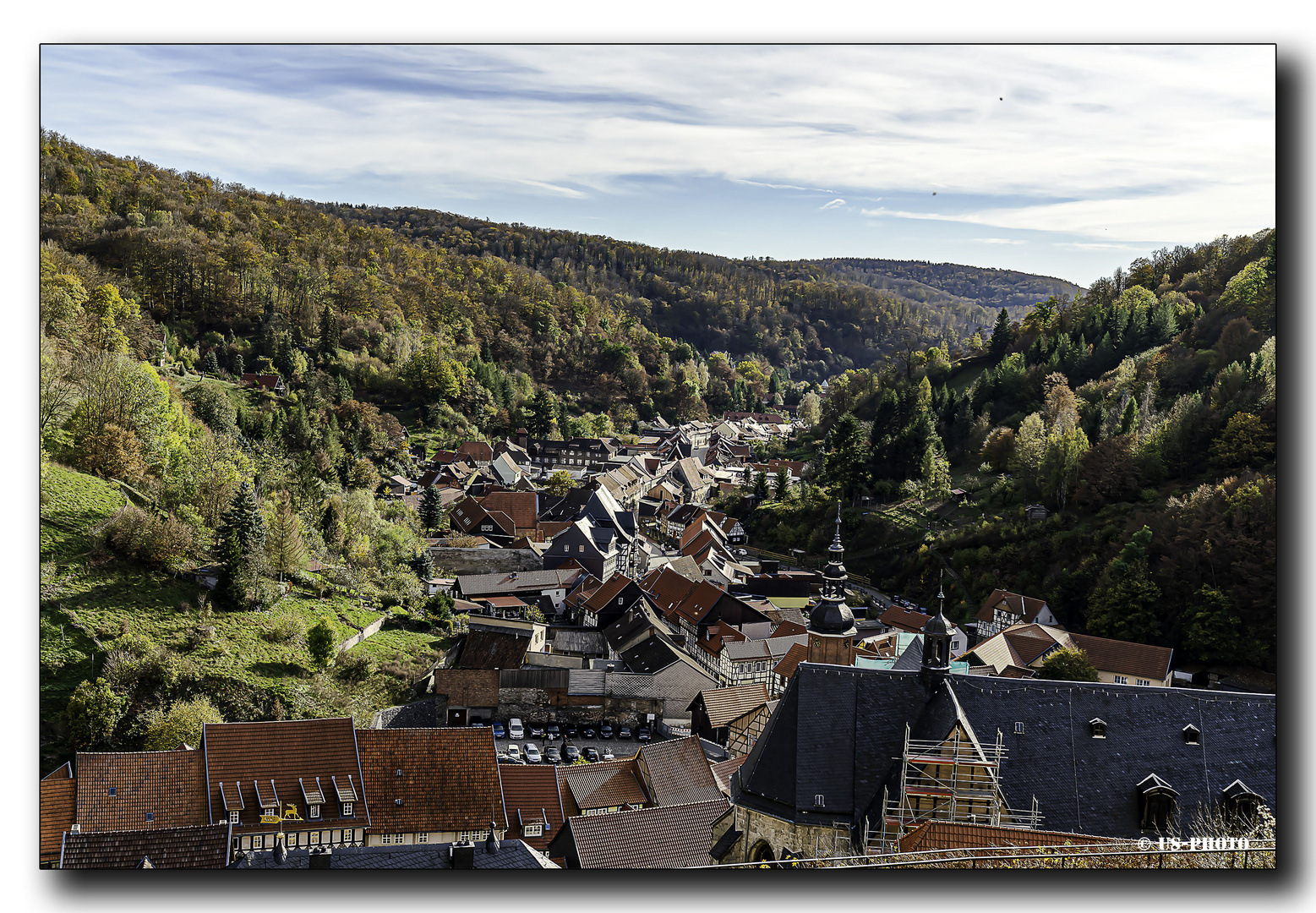 Blick auf Stolberg