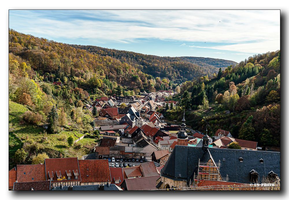 Blick auf Stolberg