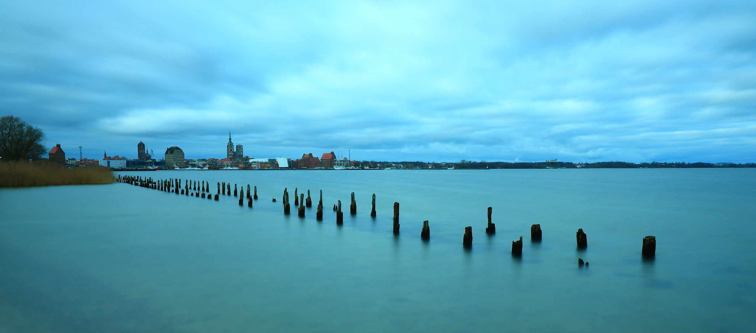 Blick auf Stralsund