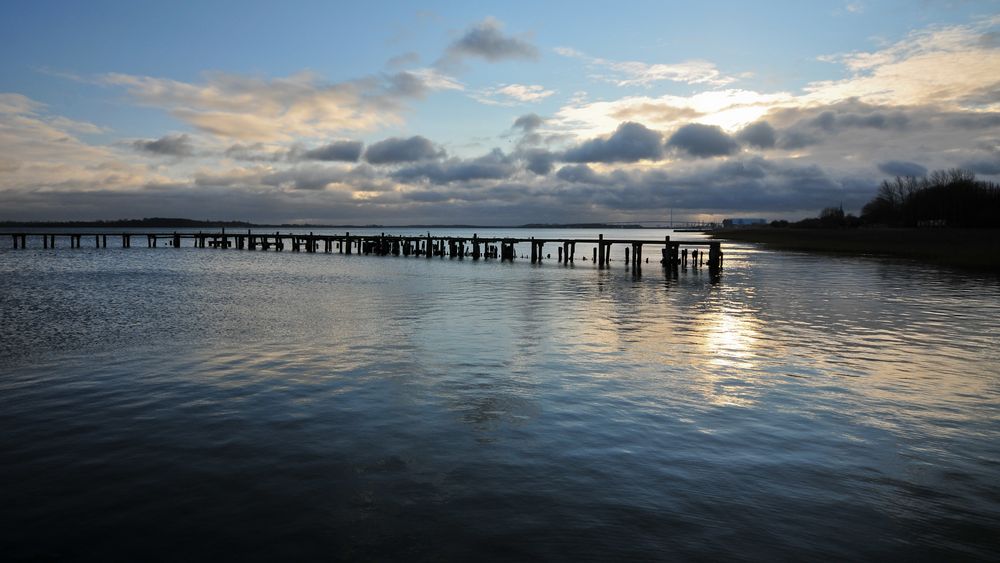 Blick auf Stralsund von Baltic Waterworld 