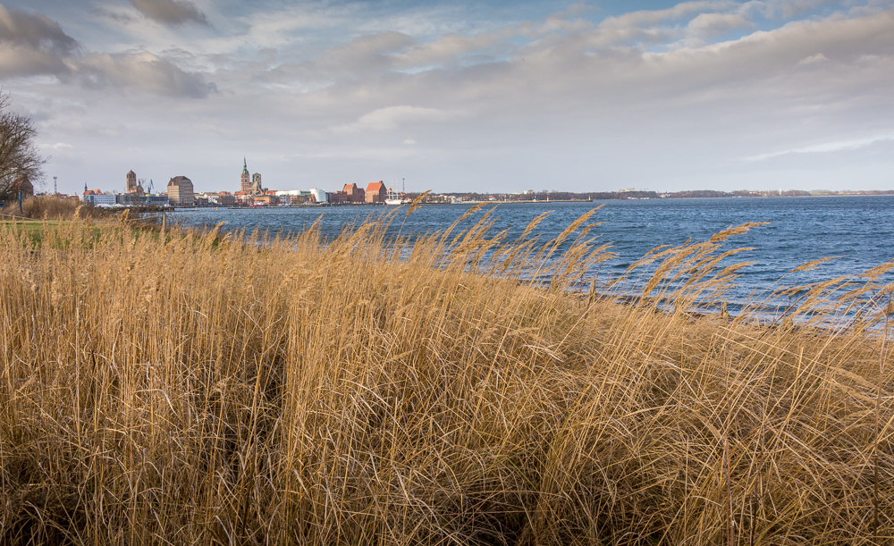 Blick auf Stralsund