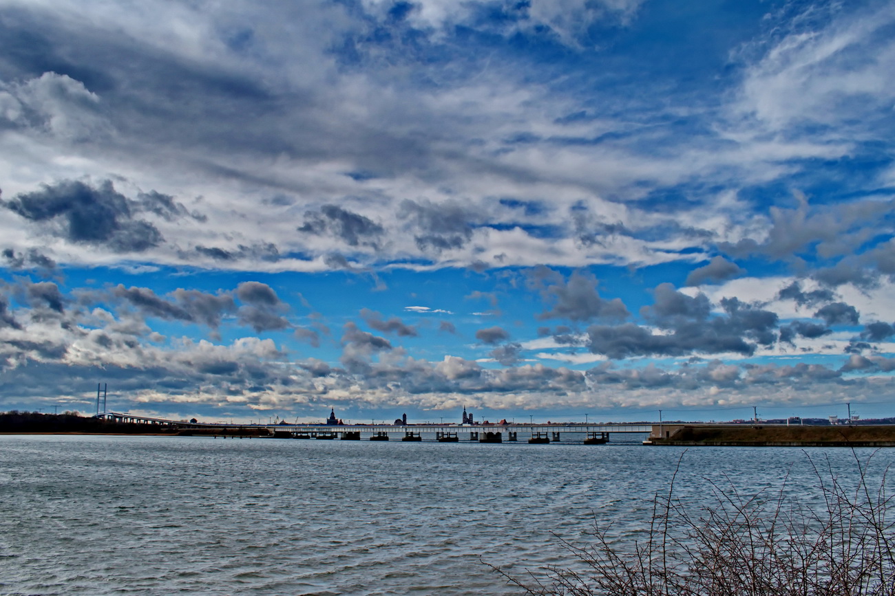 Blick auf Stralsund