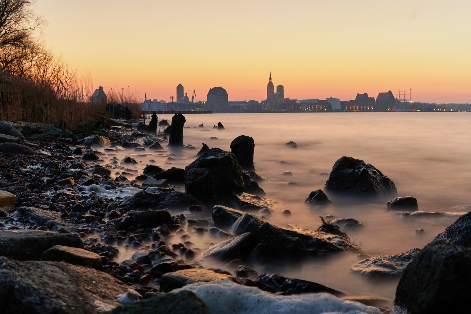 Blick auf Stralsund