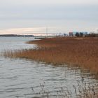 Blick auf Stralsund vom Strandbad