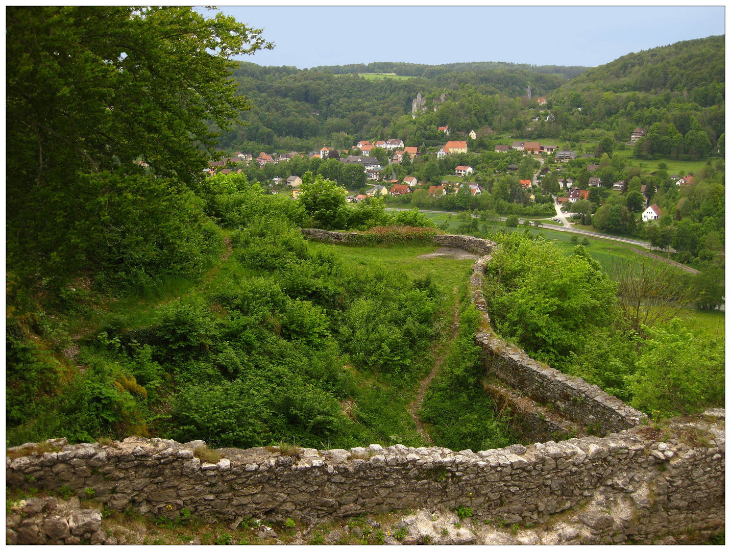 Blick auf Streitberg