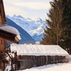 Blick auf Stubaier Gletscher