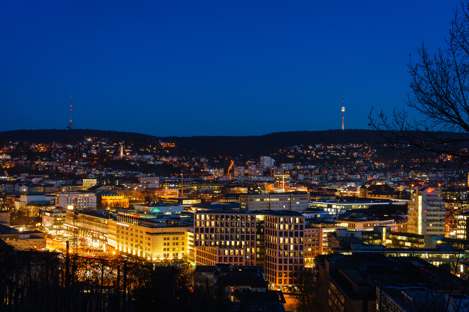 Blick auf Stuttgart