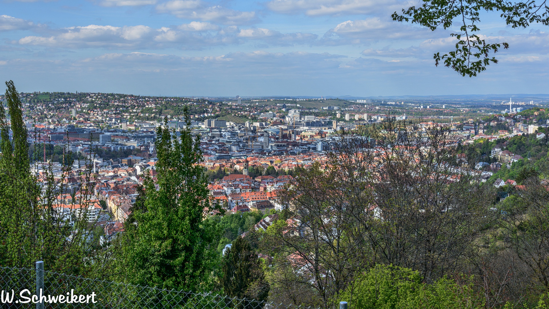 Blick auf Stuttgart