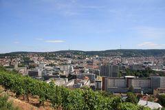 Blick auf Stuttgart