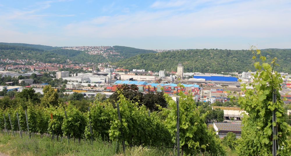 Blick auf Stuttgart Hedelfingen