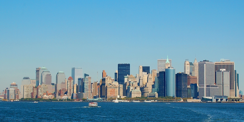 Blick auf Süd - Manhattan