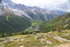 Blick auf Sulen / Solda (Südtirol)