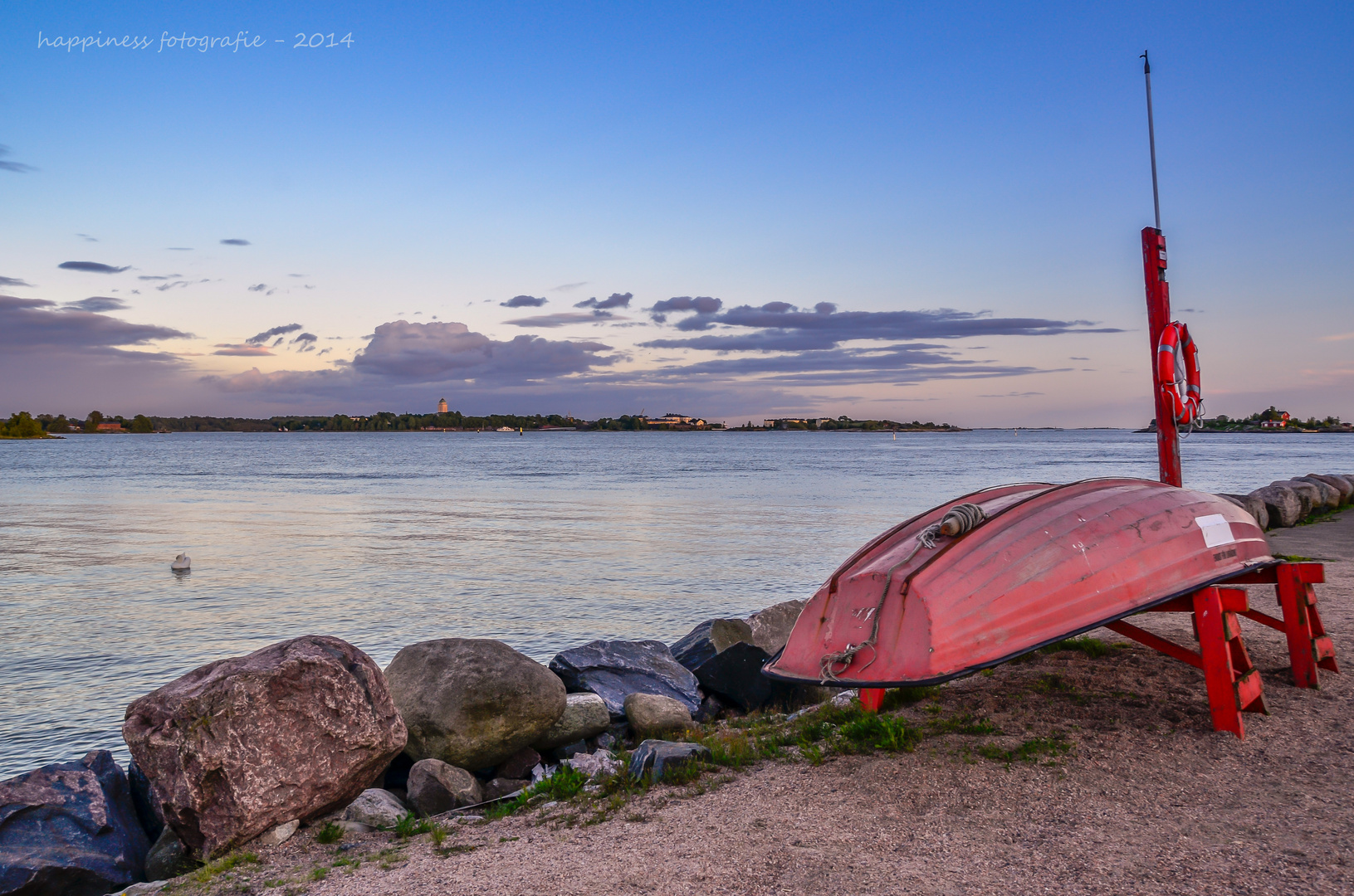 Blick auf Suomenlinna...