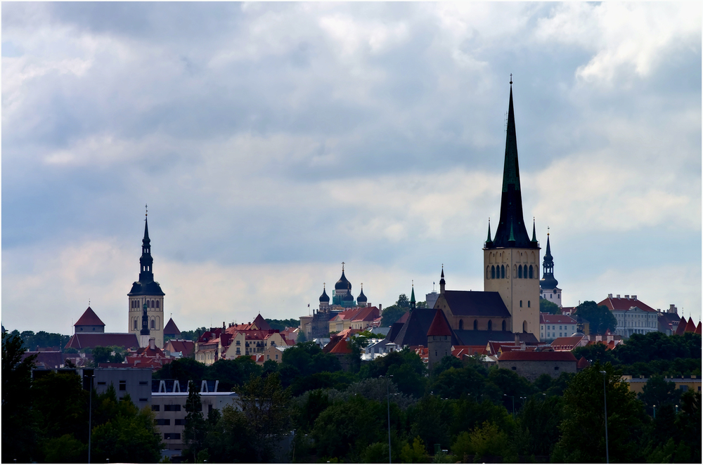 Blick auf Tallinn