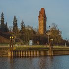 Blick auf Tangermünde und die Elbe