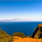 Blick auf Teneriffa und den Teide