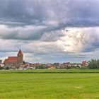 Blick auf Thomaskirche von Tribsees...